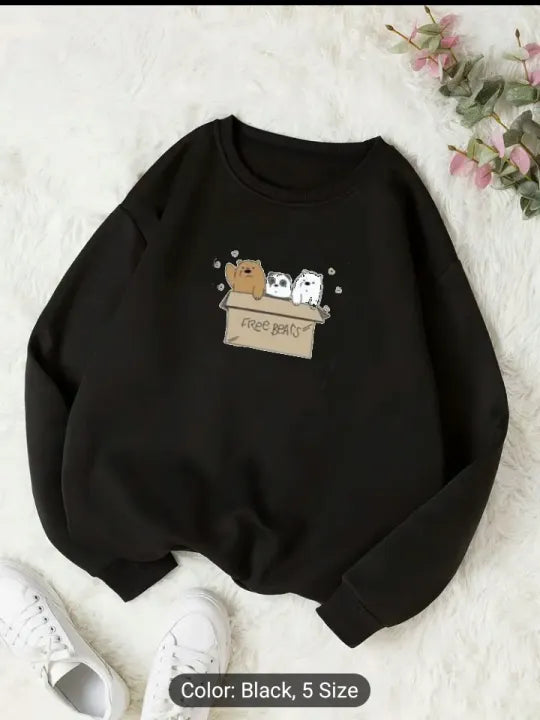 Free Bears Sweatshirt for Girls and Women