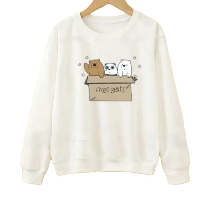 Free Bears Sweatshirt for Girls and Women